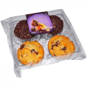 Dan Cake Muffins Schoko-Stracciatella 360 g