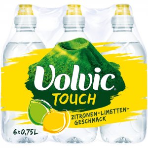 Volvic Touch Zitrone-Limette 6 x 0,75l EINWEG