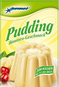 5er Pack Komet Pudding Bananen-Geschmack (5 x 40 g) 