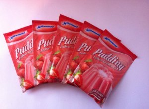 Komet Puddingpulver - Erdbeere (5 x 40g)