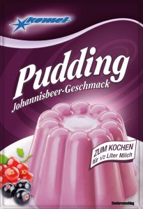 Komet Puddingpulver (5 x 40g) - Johannisbeere