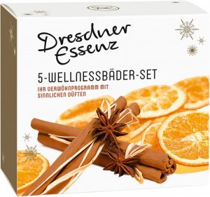 Dresdner Essenz 5-Wellnessbäder-Set sinnlich 300g