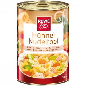REWE Beste Wahl Hühner-Nudeltopf 400g