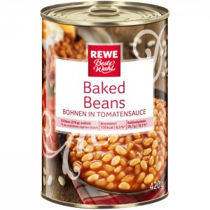 REWE Beste Wahl Baked Beans in Tomatensoße 420g