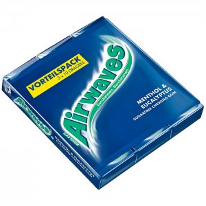 Wrigleys Airwaves Menthol und Eukalyptus 3x10 Stück