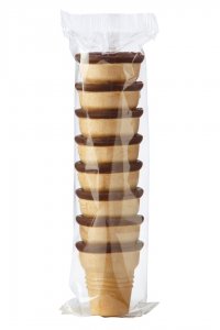 20x Waffel Likörbecher 35g (1 Rolle mit je 9 Bechern)