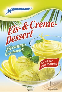 Eis- & Creme-Dessert Zitronen-Geschmack 70g