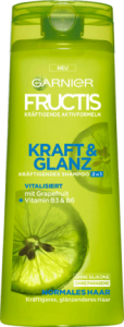 Fructis Shampoo 2in1 Kraft & Glanz, 250 ml