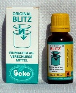 Original Blitz Einmachglas-Verschliess-Mittel 20ml 