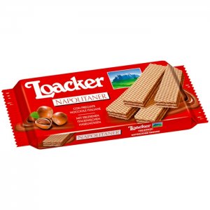 Loacker Napolitaner Waffeln Hasselnuss 90g