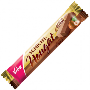 Viba Schicht-Nougat Riegel 40g 