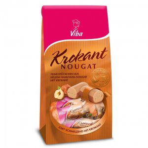 Viba Nougat Krokant Mini-Stangen 120g