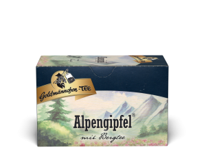Goldmännchen-TEE Alpengipfel mit Bergtee 20 Einzelversiegelte Filterbeutel 32g