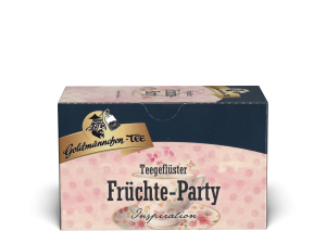 Goldmännchen-TEE Früchte-Party Teegeflüster 20 Einzelversiegelte Filterbeutel