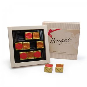 Viba - Nougat Pralinés Krokant, Schicht 100g 