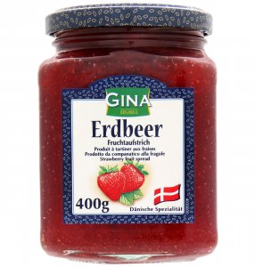 Gina Fruchtaufstrich Erdbeer 400g