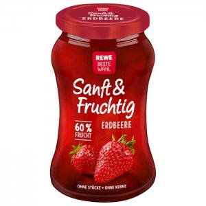 REWE Beste Wahl Sanft & Fruchtig Erdbeere 270g
