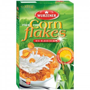 Wurzener Cornflakes C&C 375g