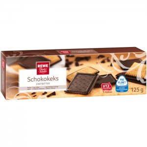 REWE Beste Wahl Schokokeks zartbitter 125g