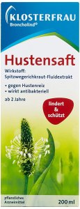 Klosterfrau Broncholind Hustensaft 200ml