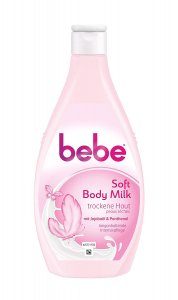 bebe Soft Body Milk - Sanft pflegende Bodymilk mit Jojobaöl und Panthenol 400ml