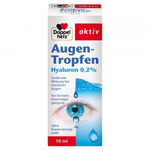 Doppelherz Augen-Tropfen Hyaluron 0,2 % 10ml
