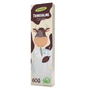 Woogie Trinkhalme Kakao (10x6g)