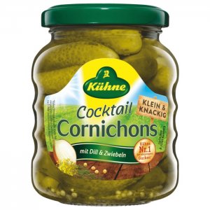 Kühne Cocktail-Cornichons 110g