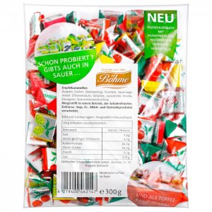 Böhme Fruchtkaramellen 300g