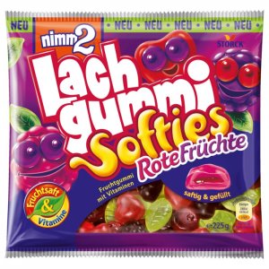 Storck Nimm2 Lachgummi rote Früchte 225g