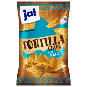 ja! Tortilla Chips mit Salz 300g