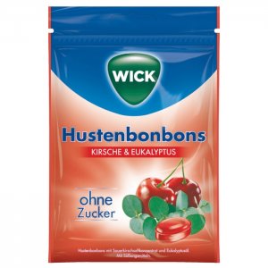 Wick Kirsche & Eukalyptus ohne Zucker 72g