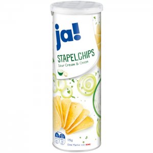 ja! Stapelchips Sour Cream & Onion 175g