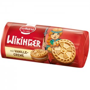 Wikana Wikinger Vanille Minidoppelkeks 85g