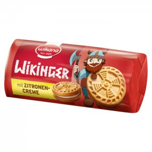 Wikana Wikinger Zitrone Minidoppelkeks 85g