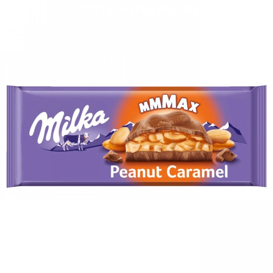 Peanut Milka Großtafel 276g Caramel