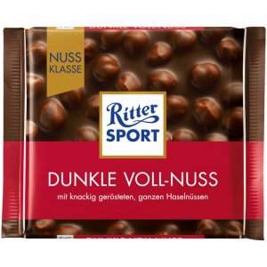 Ritter Sport Dunkle Vollnuss 100g