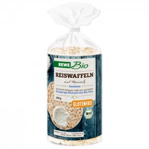 REWE Bio Reiswaffeln mit Meersalz