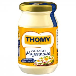 Thomy Delikatess-Mayonnaise mit reinem Sonnenblumenöl 250ml