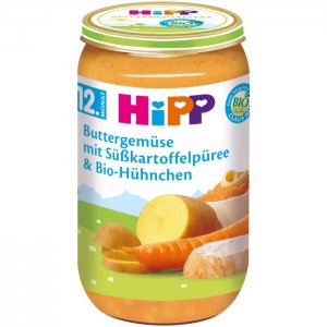 Hipp Buttergemüse-Süßkartoffel Bio-Hühnchen 250g