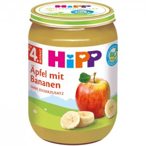 Hipp Äpfel mit Bananen 190g