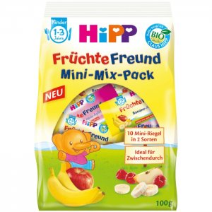 Hipp Bio-Riegel Früchte Freund Mini-Mix-Pack 1-3 Jahre 100g