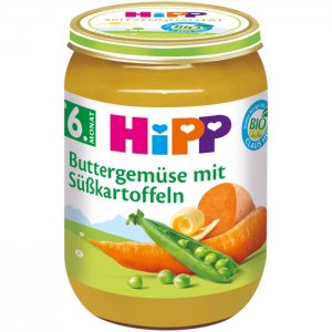 Hipp Buttergemüse mit Süßkartoffeln 190g