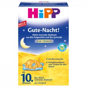 Hipp Gute Nacht Milch Getreidemahlzeit 500g