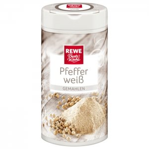 REWE Beste Wahl Pfeffer weiß gemahlen 45g