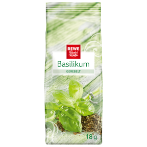 REWE Beste Wahl Basilikum gerebelt 18g