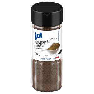 Ja! Schwarzer Pfeffer gemahlen 50g