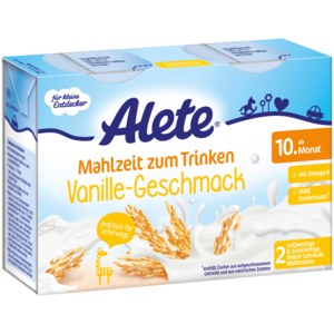 Alete Mahlzeit zum Trinken Vanille-Geschmack 2x200ml