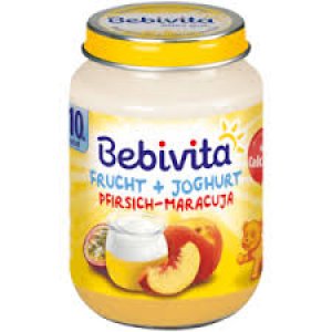 Bebivita Frucht & Joghurt Pfirsich-Maracuja Duo 190g