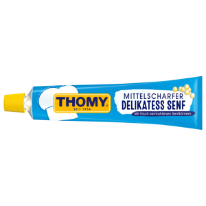 Thomy Delikatess-Senf mittelscharf 100ml